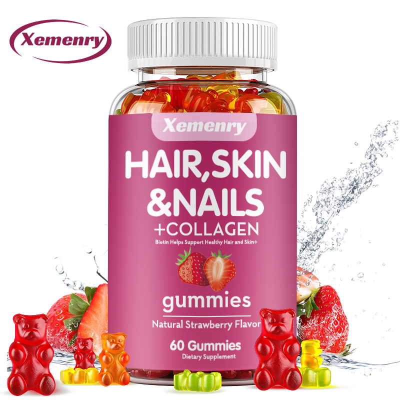 Hair Care Vitamin - Biotyna i witaminy w żelkach Maksymalna
