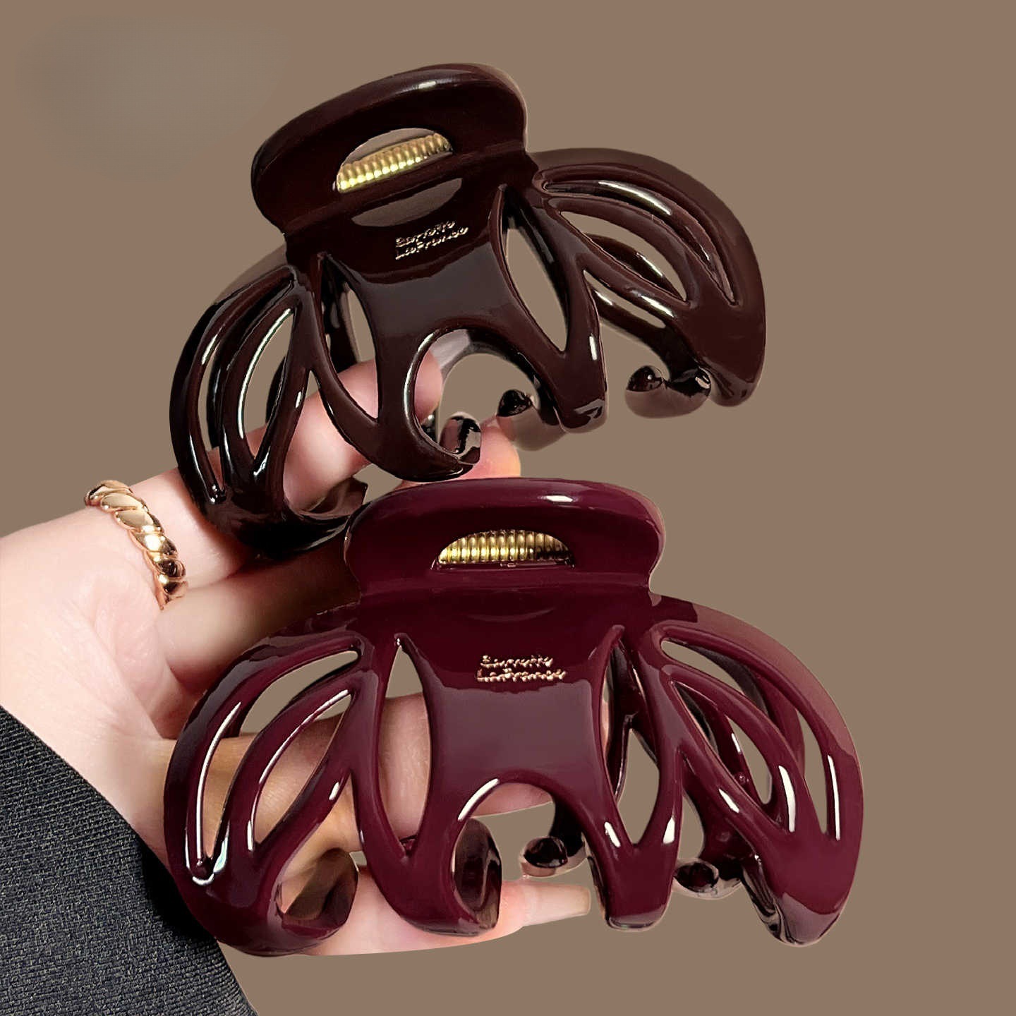 Hair Clip Claw Large - Duża klamra do włosów w stylu