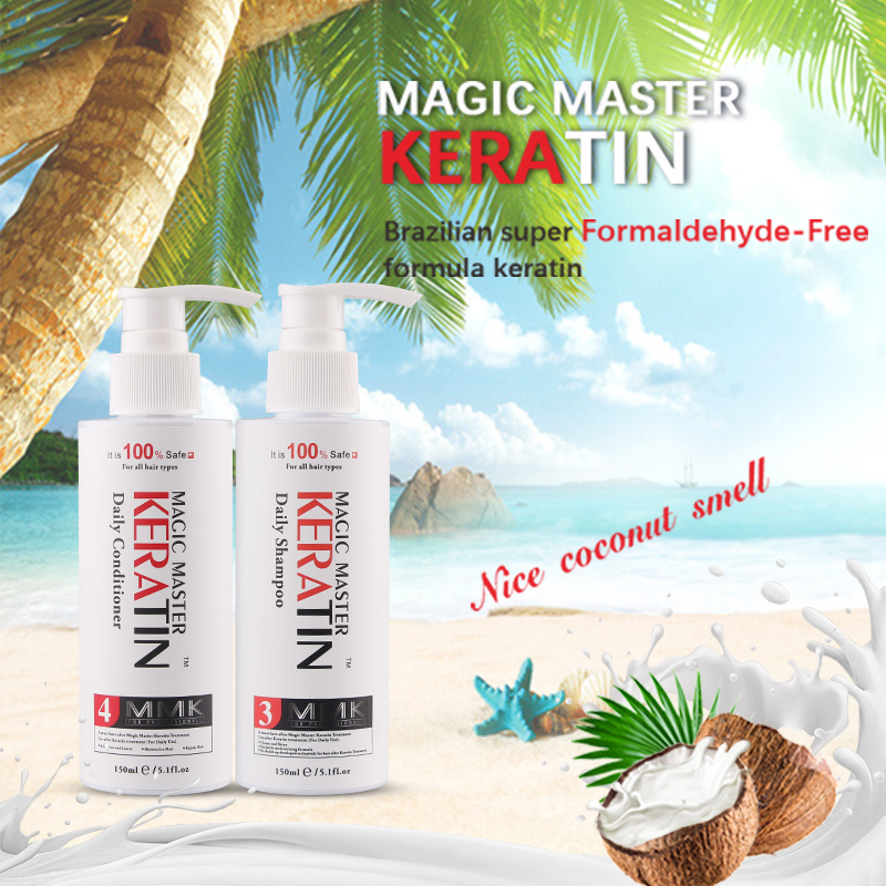 Hair Care Keratin Shampoo - Do włosów 150ml codzienny szampon i
