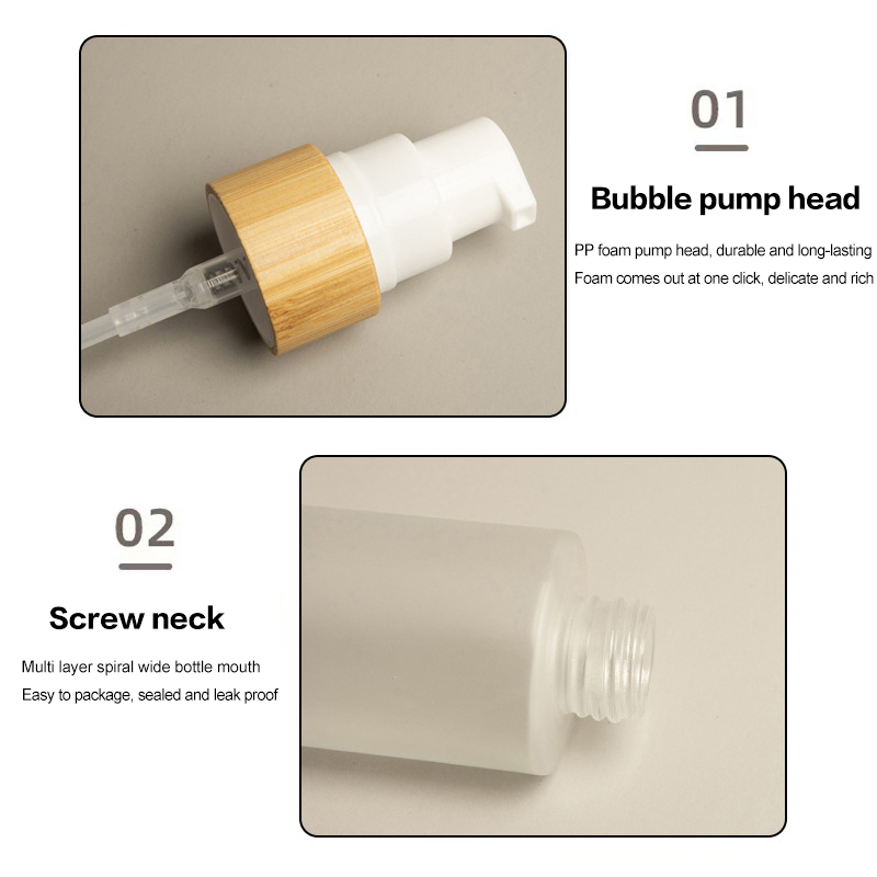 Dry Shampoo Travel - Butelka podróżna z bambusową pompką do