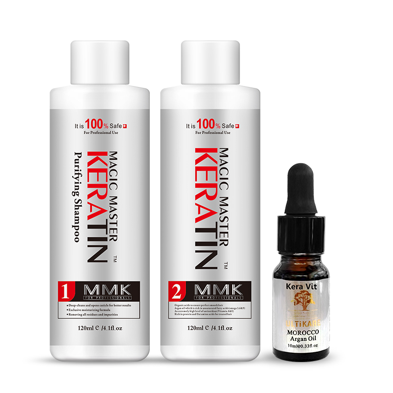 Hair Care Keratin Shampoo - Profesjonalny zapach keratyny kokosowej bez formaliny