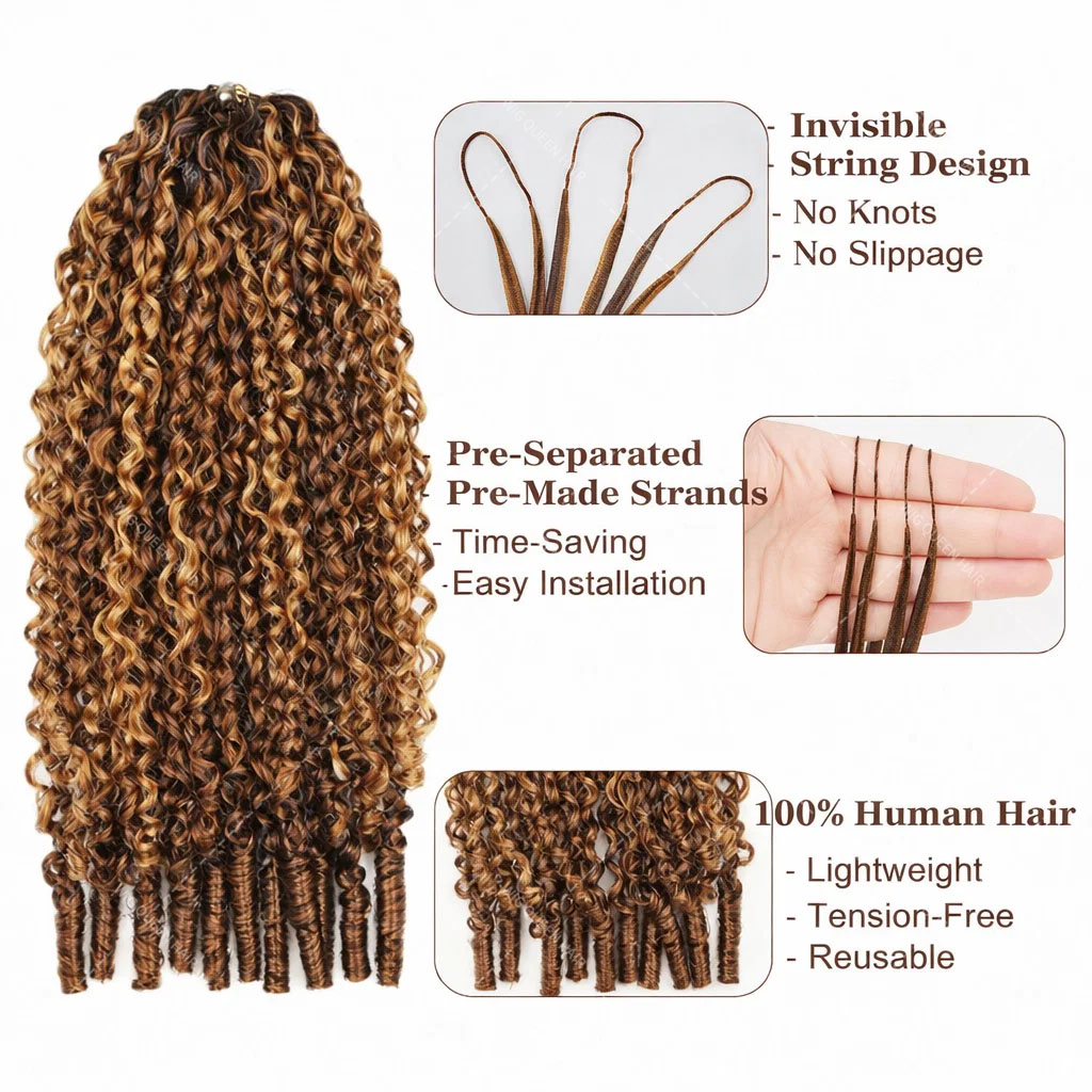 P427 Włosy do szydełkowania z  – Feather Hair Extension recenzja i cena