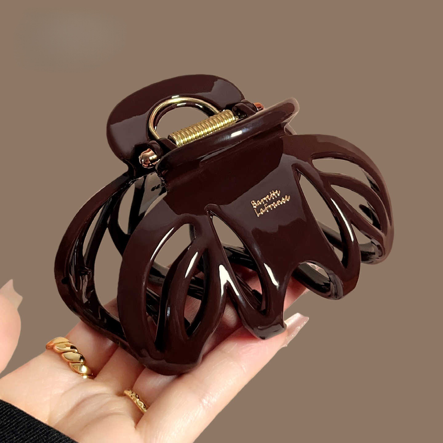 Duża klamra do włosów w stylu  – Hair Clip Claw Large recenzja i cena
