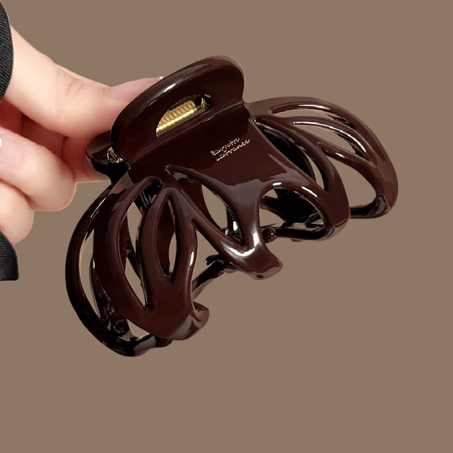 Duża klamra do włosów w stylu  – Hair Clip Claw Large recenzja i cena