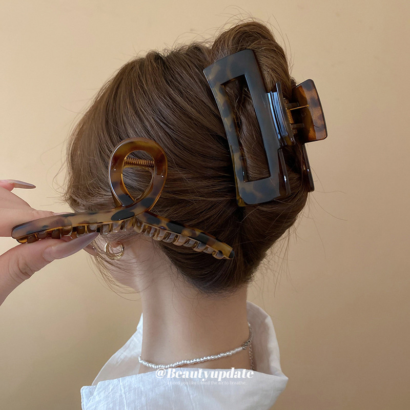1/2/4 szt. Duże akrylowe klamr – Hair Clip Claw Large recenzja i cena