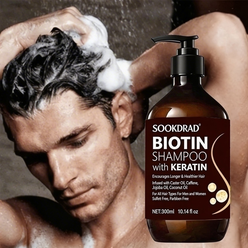 Szampon do włosów z biotyną i  – Hair Care Keratin Shampoo recenzja i cena