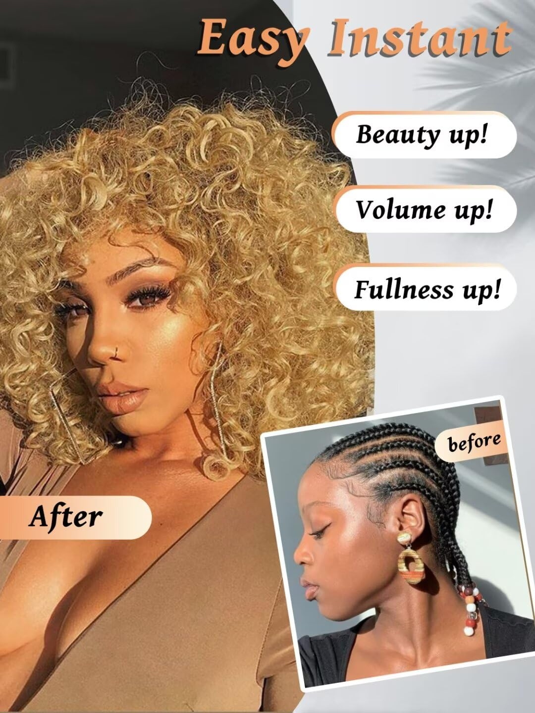 Miodowy Blond Małe Spirale Krę – Feather Hair Extension recenzja i cena