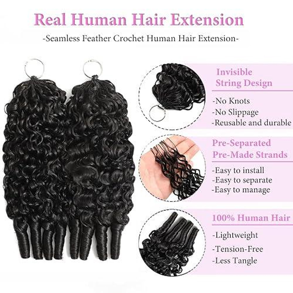 Włosy do szydełkowania dla cza – Feather Hair Extension recenzja i cena