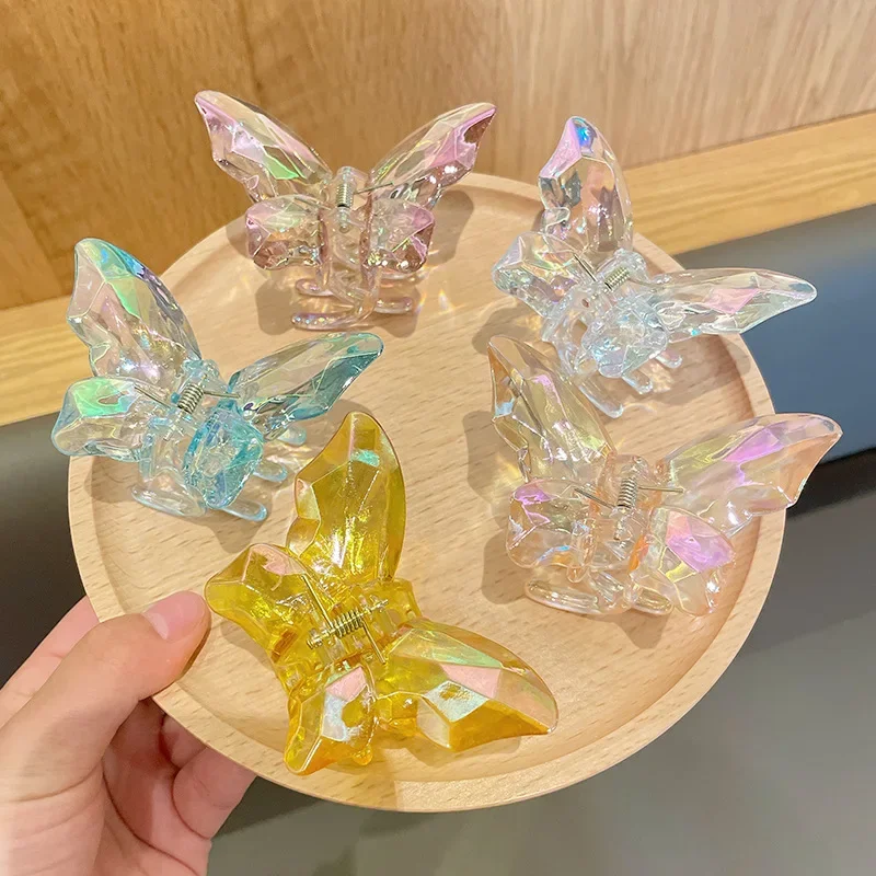 Crystal Butterfly Mermaid Hair – Hair Clip Claw Large recenzja i cena
