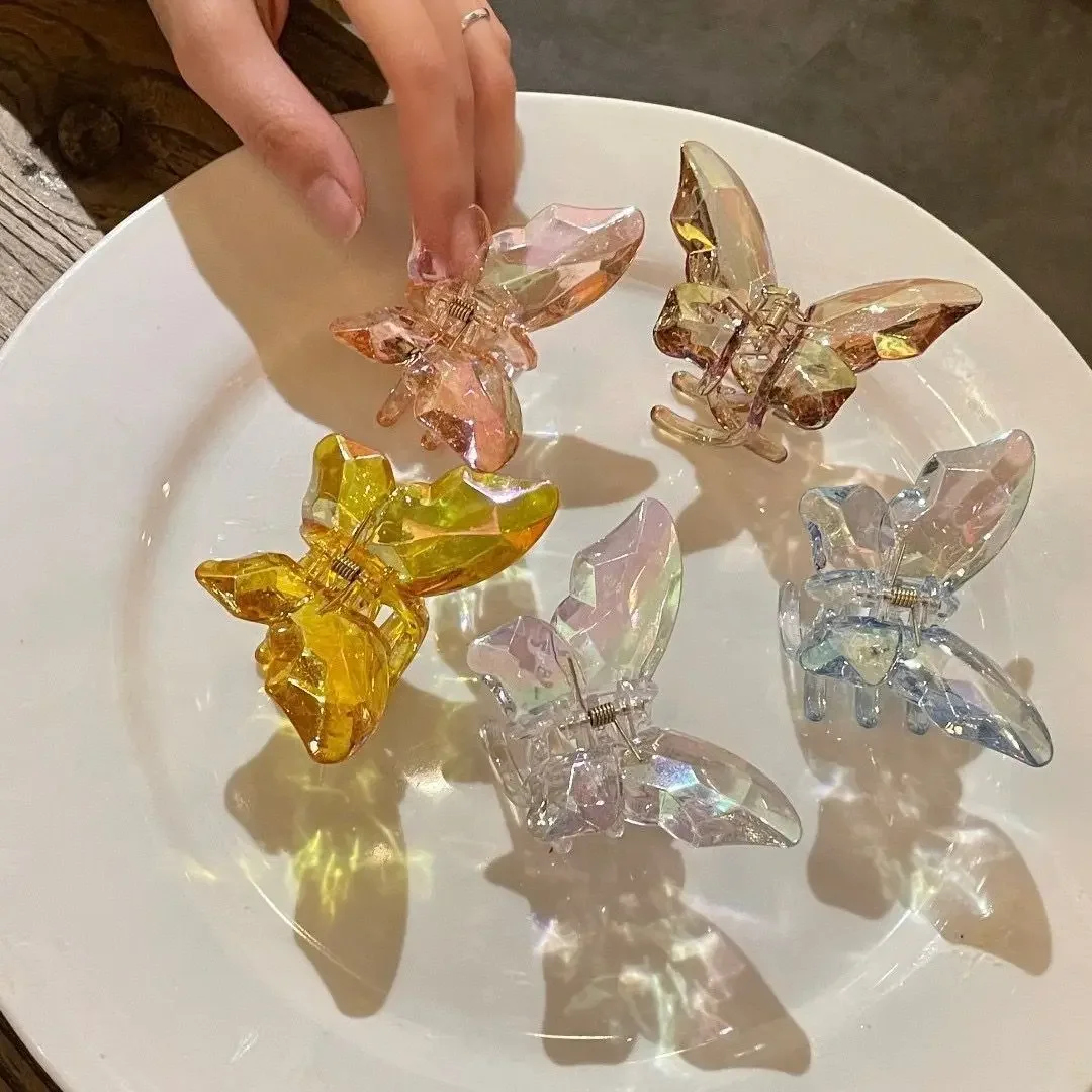 Crystal Butterfly Mermaid Hair – Hair Clip Claw Large recenzja i cena