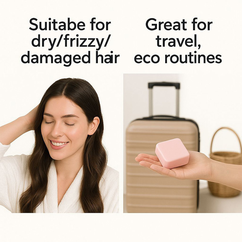 Mydło w kostce z olejem rycyno – Hair Care Frizzy Hair recenzja i cena