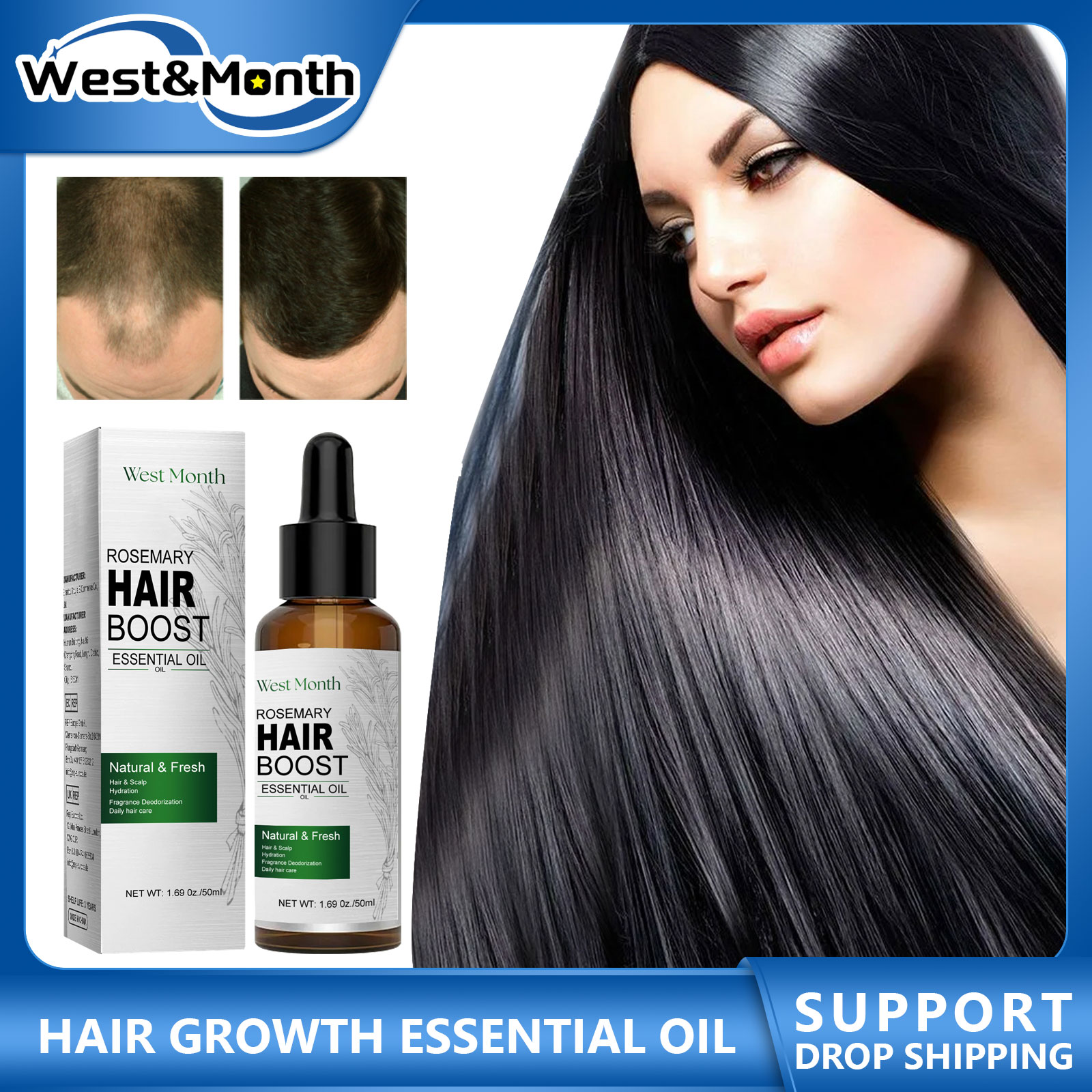 Olejek eteryczny na porost wło – Rosemary Hair Oil recenzja i cena